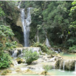 Водопад Куанг Си. Луанг Прабанг.